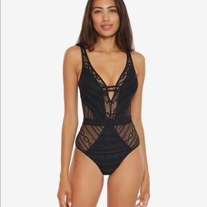 BECCA Black One Piece Swimsuit